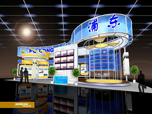 �ֶ�SEMICչ̨���Ч��ͼ